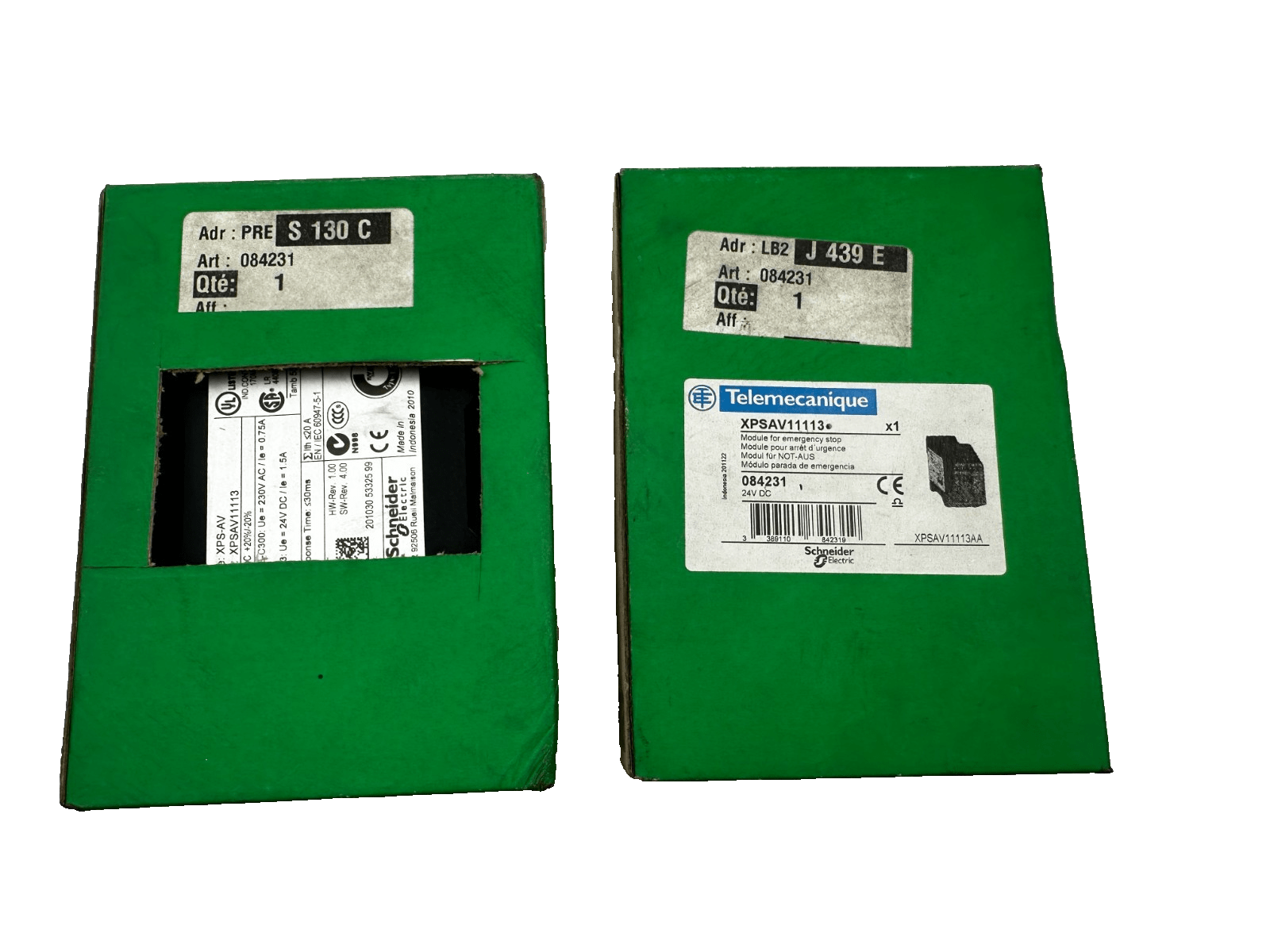 TELEMECANIQUE XPSAV11113 SAFETY RELAY 24VDC x1pc - KLR Automation