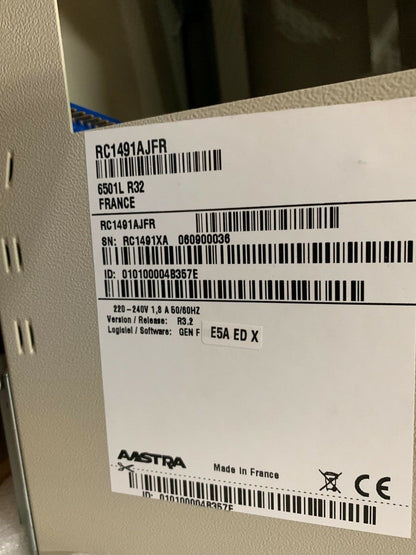 AASTRA NexSpan M6501 L/R IP PBX RC1491AJFR 6501L R32 Connexity - KLR Automation