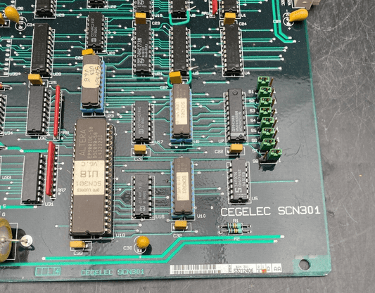 CEGELEC ALSPA ALSTOM SCN301 CARTE DE COMMANDE - KLR Automation