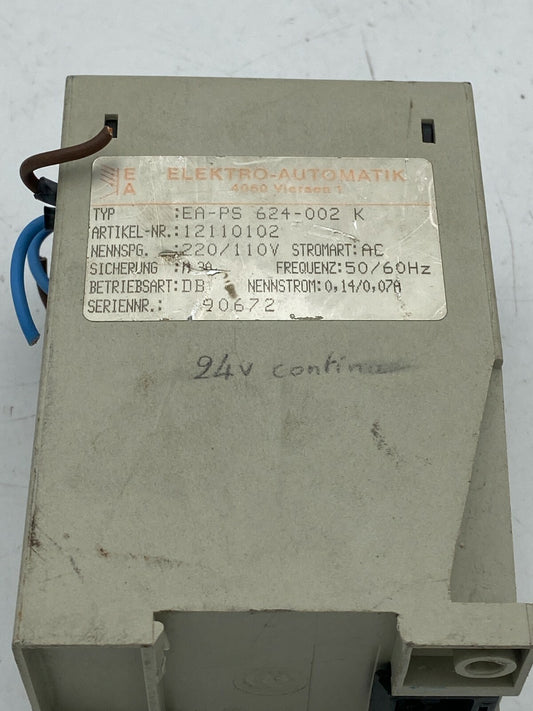 ELEKTRO-AUTOMATION EA-PS 624-002 K  12110102