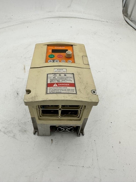 1pc x KASUGA KVFH215E TRANSISTOR INVERTER 3PH - 200V - 1.5Kw 98DAR42214MY1 - KLR Automation