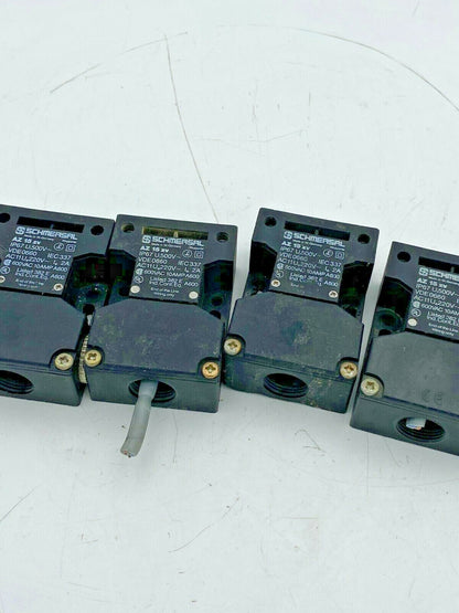 8pc x Schmersal Sécurité Verrouillage Interrupteur, AZ 15 zv , Sans Clé, Utilisé - KLR Automation