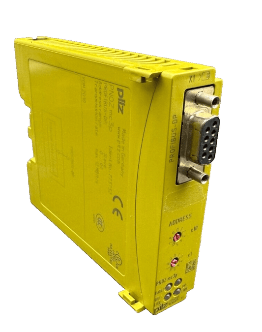 PILZ 773732 PNOZ MC3P 24 VDC PROFIBUS - DP SLAVE MODULE - KLR Automation