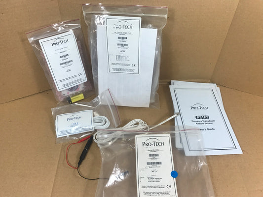 Pro-Tech 1287 KIT PTAF2 + 1258 + 1282 Pressure flow sensor Transducer for EEG