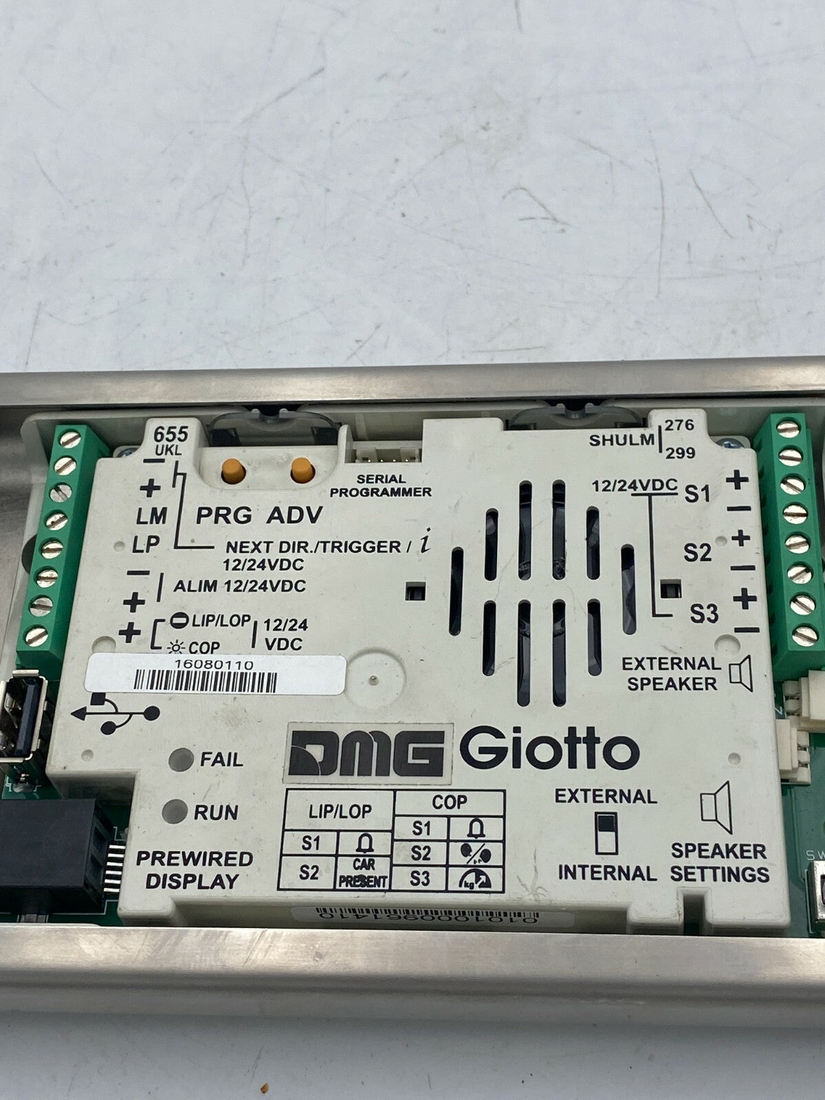 Elevator parts lift DMG GIOTTO TFT STANDARD  POSITION INDICATOR DISPLAY
