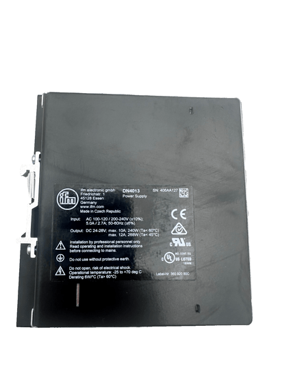 IFM DN4013 POWER SUPPLY - KLR Automation