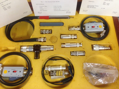 Marconi Video Detector Probe TM9935 Rare Vintage TM 9703 ,9704 ,9651 complet - KLR Automation