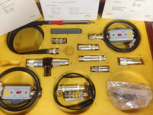 Marconi Video Detector Probe TM9935 Rare Vintage TM 9703 ,9704 ,9651 complet - KLR Automation