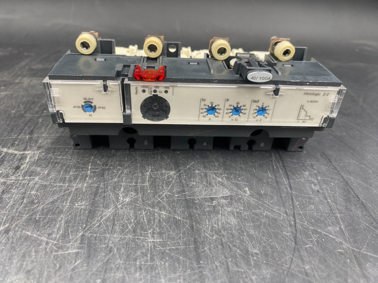 SCHNEIDER ELECTRIC MICROLOGIC 2.2 AB 240A 4P4D FOR NSX250 BREAKER LV434554