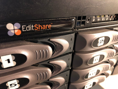 Editshare  3U Storage  Server 16 X 500Gb With Dongle