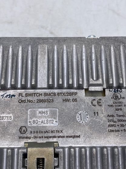 Phoenix Contact 2989323 - Industrial Ethernet FL SWITCH SMCS 6TX 2SFP