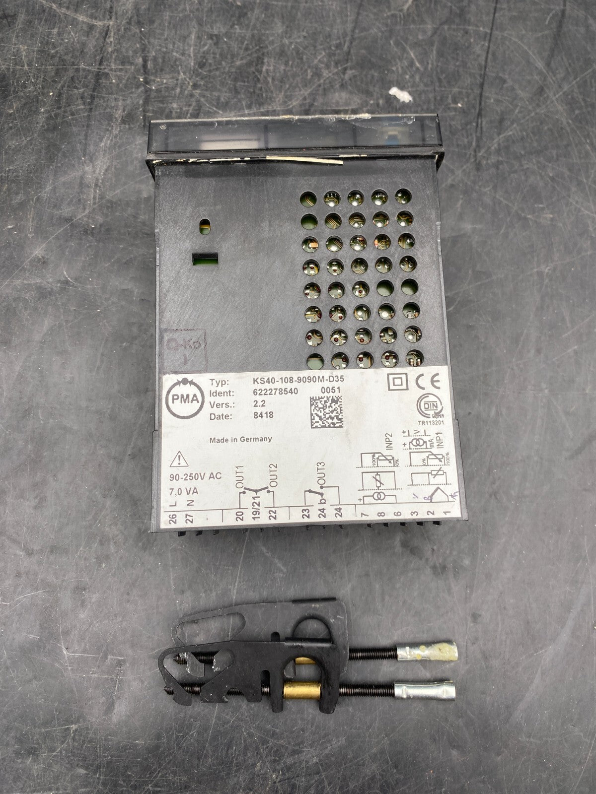 WEISHAUPT KS40-108-9090M-D35 VERS 2.2 CONTROLEUR DE TEMPERATURE x1pc