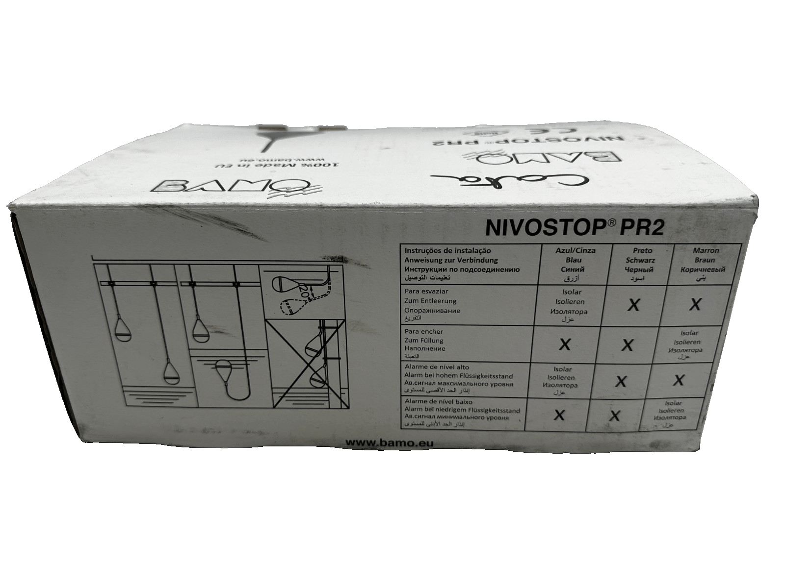 BAMO NIVOSTOP PR2 522 307 LEVEL REGULATOR H05 DIAM 7.5mm - KLR Automation