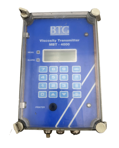 BTG MBT 4000 VISCOSITY TRANSMITTER
