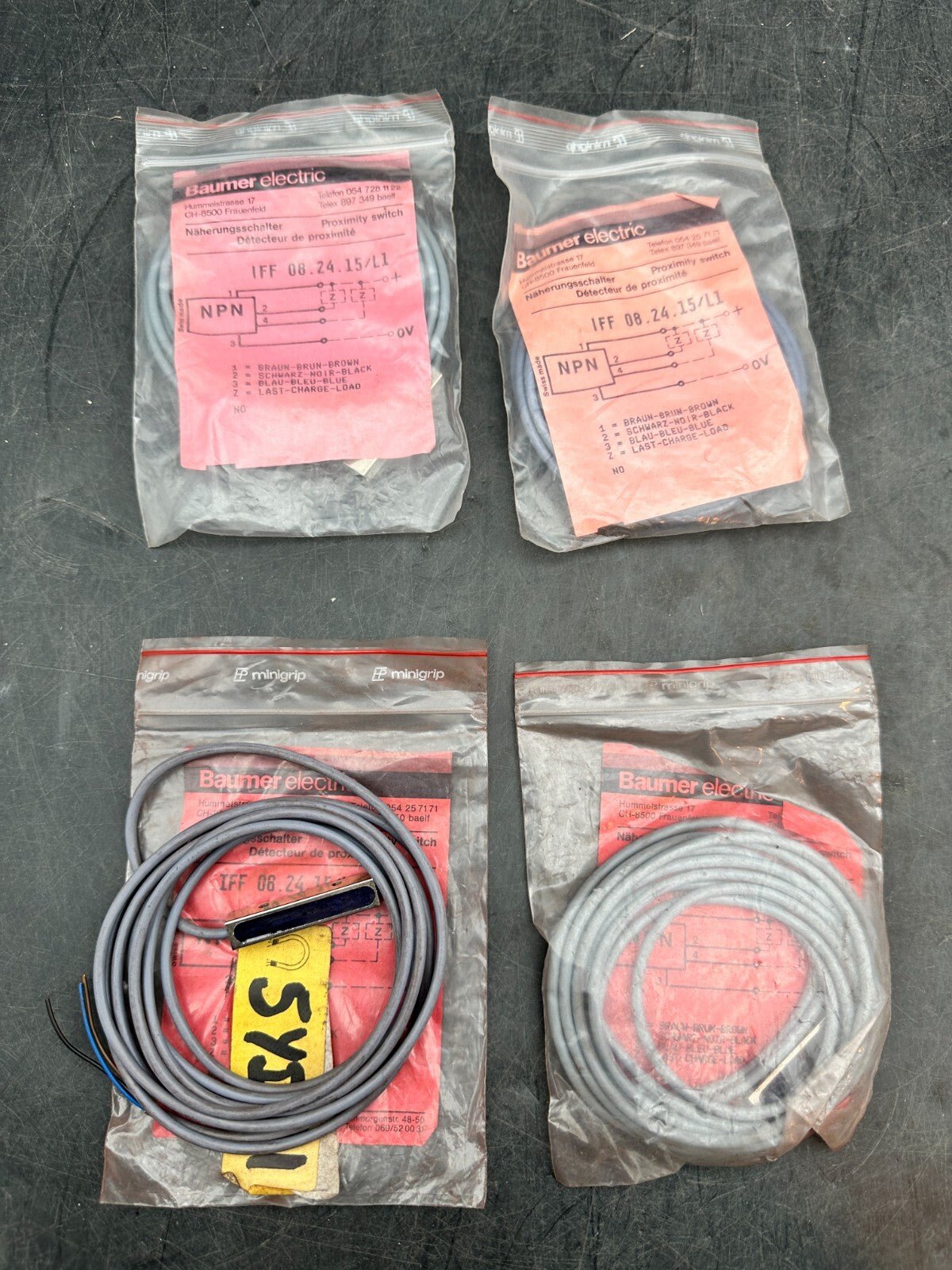 1pc x BAUMER ELECTRIC IFF 08.24.15/11 DETECTEUR DE PROXIMITE - KLR Automation