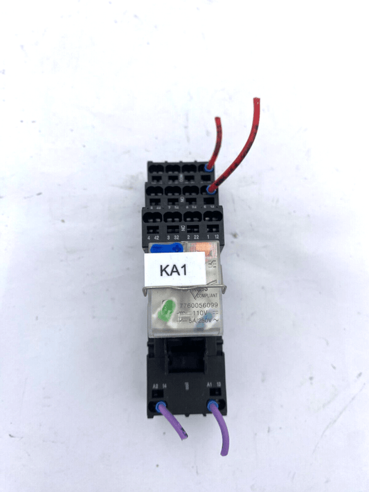 1pc x WEIDMULLER SCM - I 4CO P 8869430000 7760056099 110V RELAY - KLR Automation
