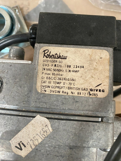 Robertshaw Gasregler U7211 DER U7211DER Viessmann rexola trimatik - KLR Automation