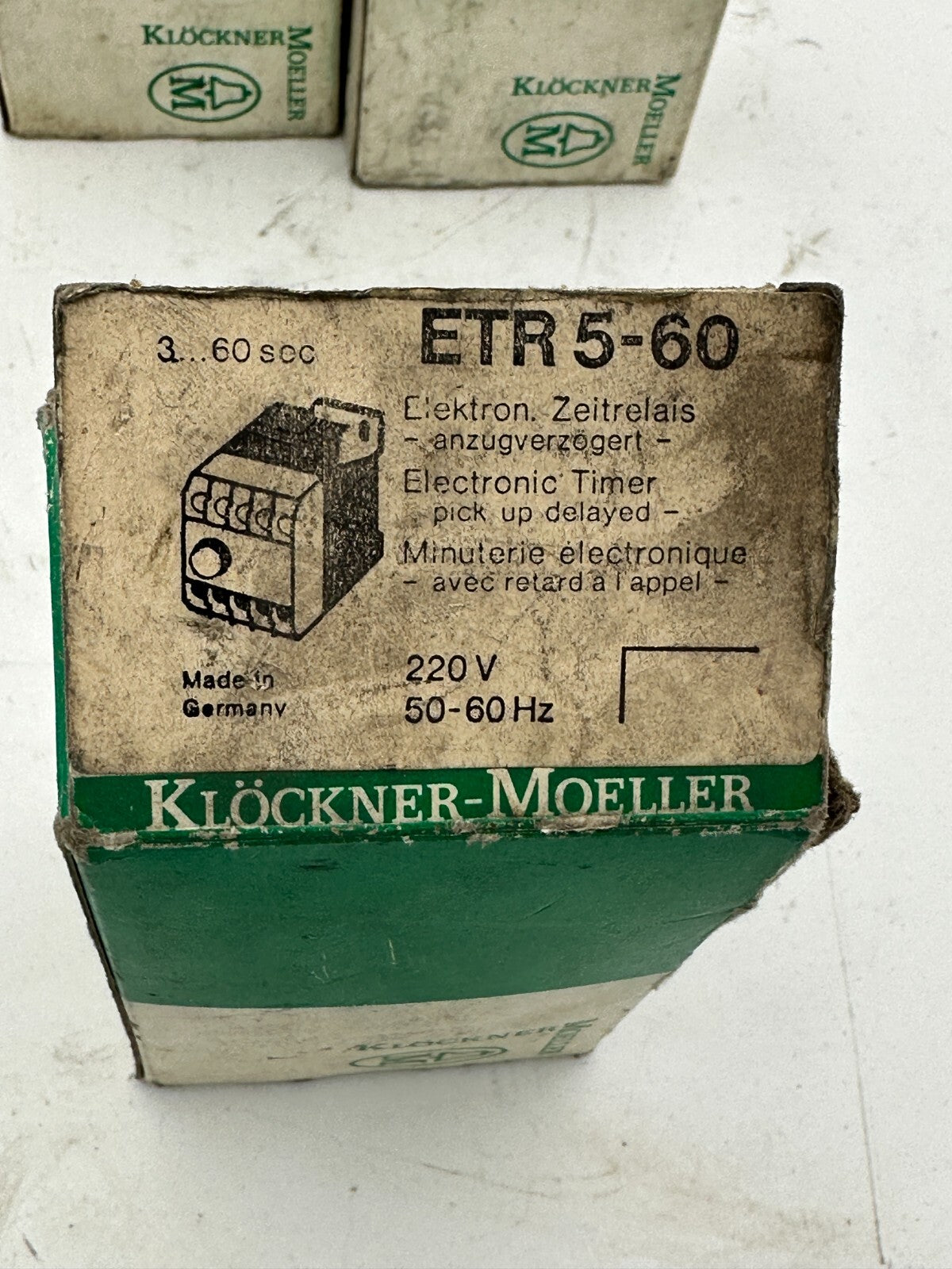 3x ETR 5-60 MOELLER