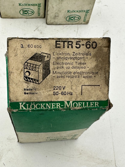 3x ETR 5-60 MOELLER