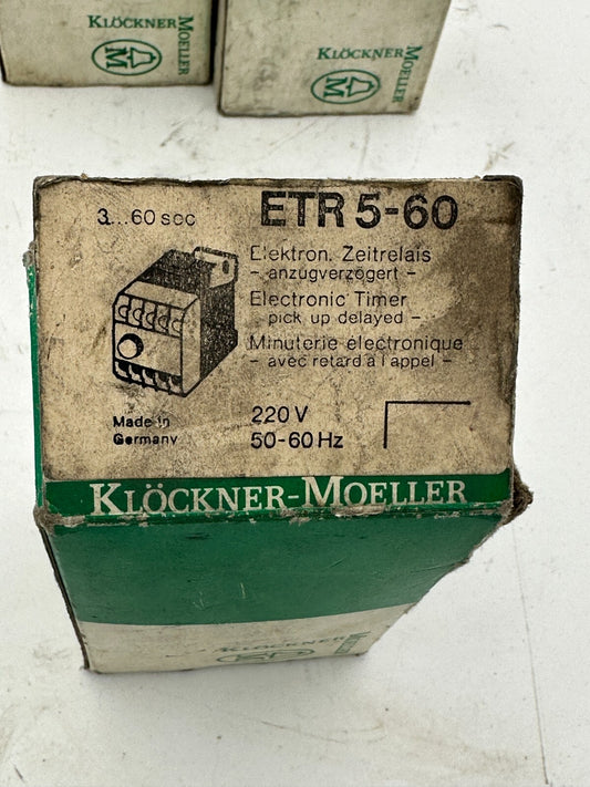 3x ETR 5-60 MOELLER