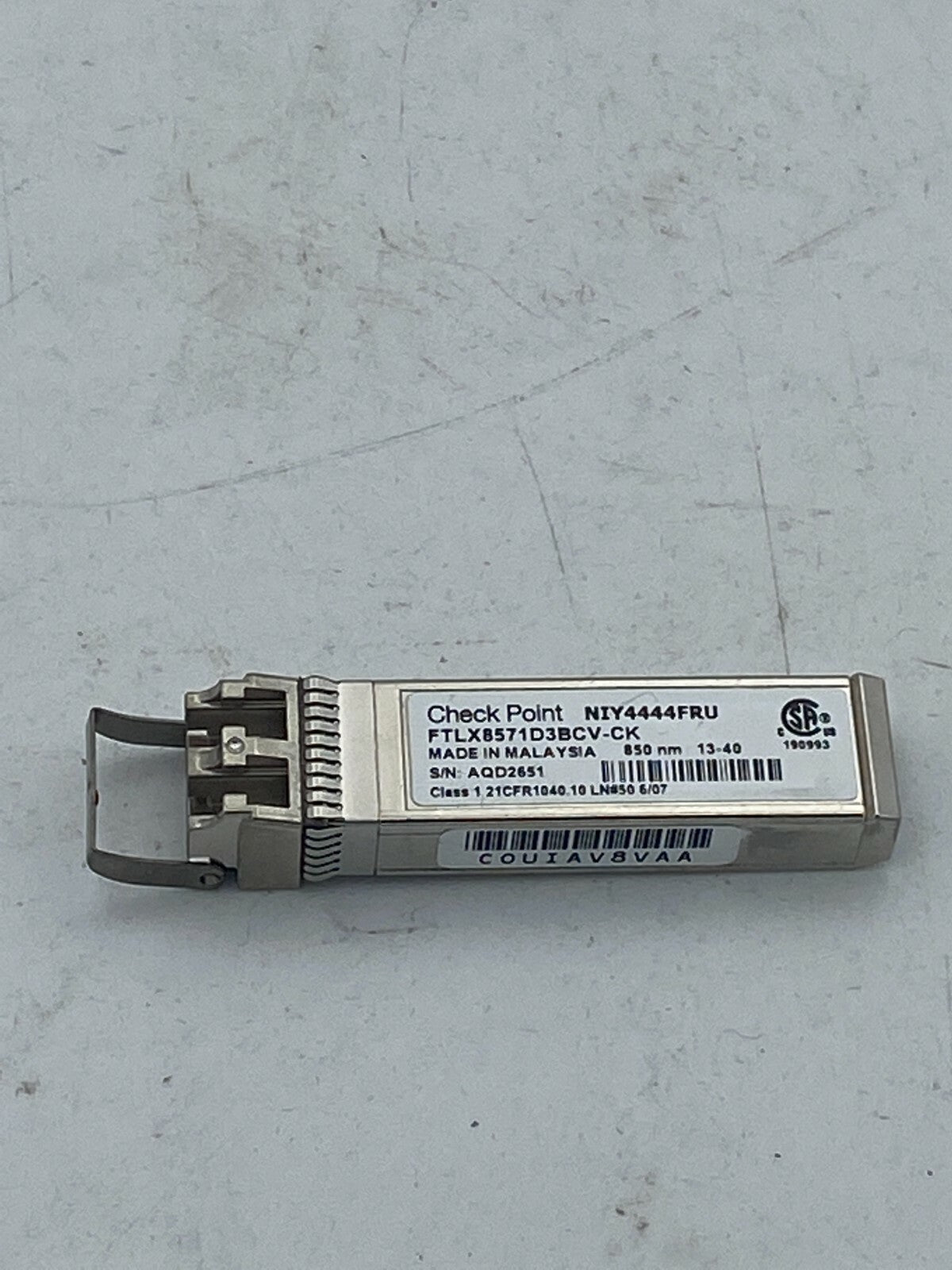 2 x   Check Point NIY4444FRU 10Gbps 
