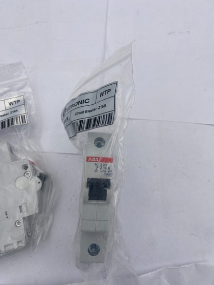 7pc x VITRONIC ABB S201 109476 CIRCUIT BREAKER Z16A