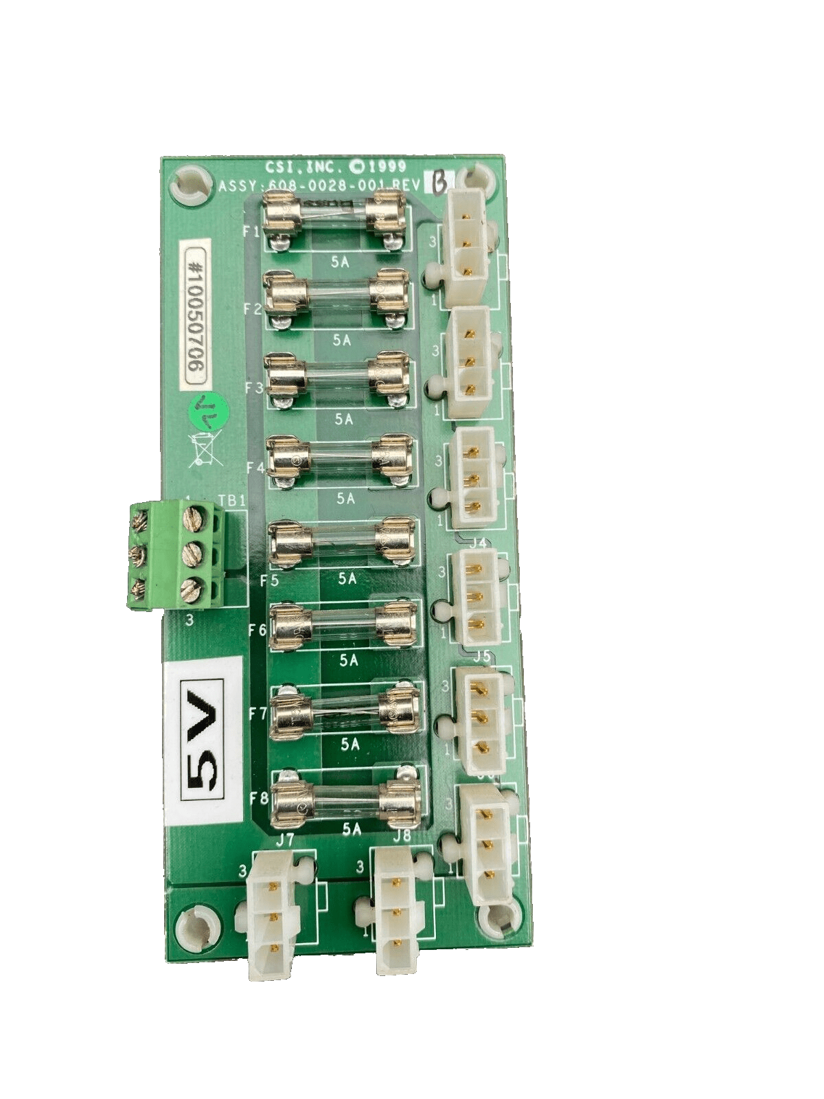 CSI DELARUE CASH SYSTEMS 608 - 0028 - 001 608 - 0027 - 001 AMPCB - 1 - 0 5V BOARD x2pc - KLR Automation