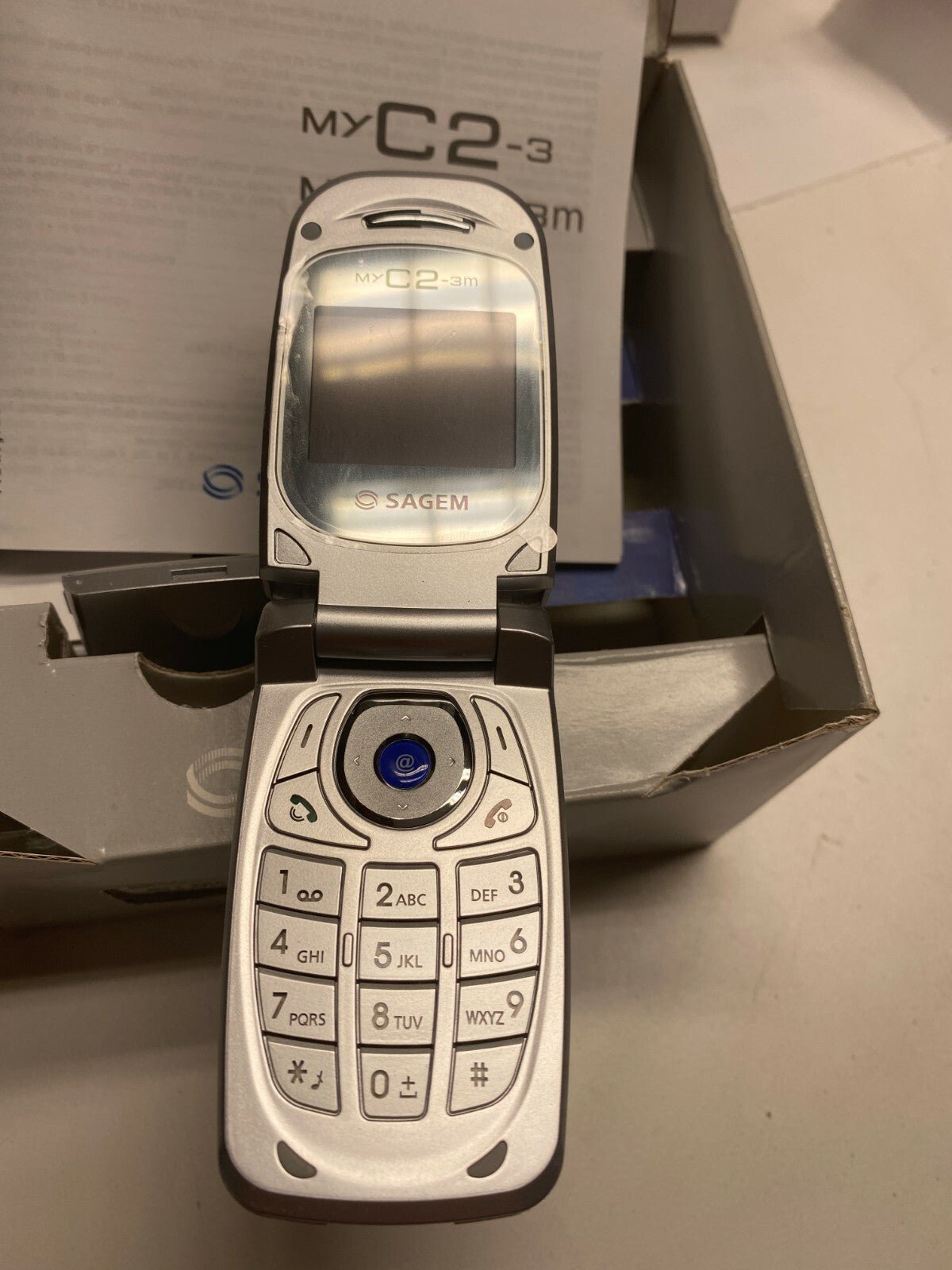 Sagem MyC2 - 3 Mobile Phone Old Stock Rare collectors Mobile Phone Cell GSM - KLR Automation