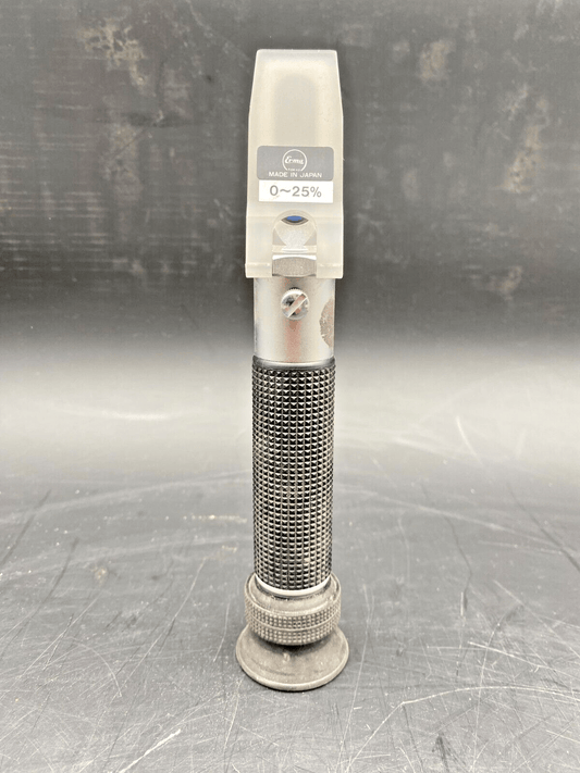 ERMA ALCOHOL DUAL SCALE REFRACTOMETER BRIX 0 - 25 - KLR Automation