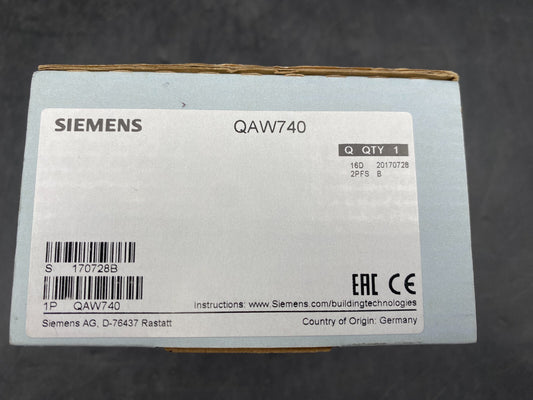 NEW SIEMENS QAW740 ROOM REGULATOR WITH KNX BUS - KLR Automation
