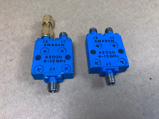 Lot de 2 Anaren Model 42030 is a 2-way power divider Microwave
