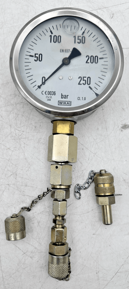 WIKA MANOMETRE 0 - 250 BARS - KLR Automation