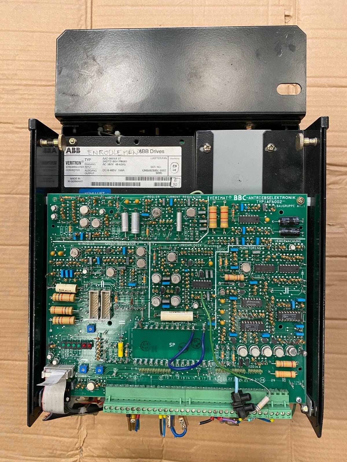 ABB VERITRON Converter Stromrichter AAD 6601A V7 3ADT218041R6601 - KLR Automation