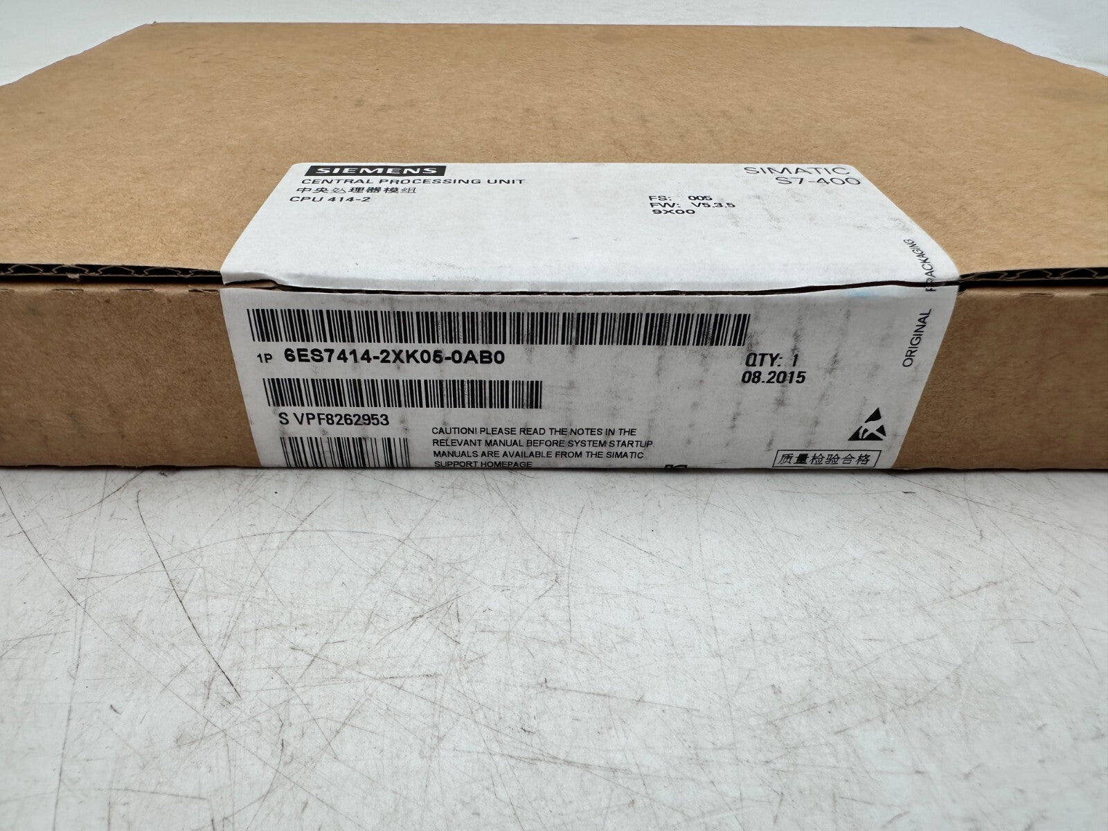 SIEMENS 6ES7422-1BL00-0AA0 DA1A3 SIGNALMODULE SIMATIC S7-400