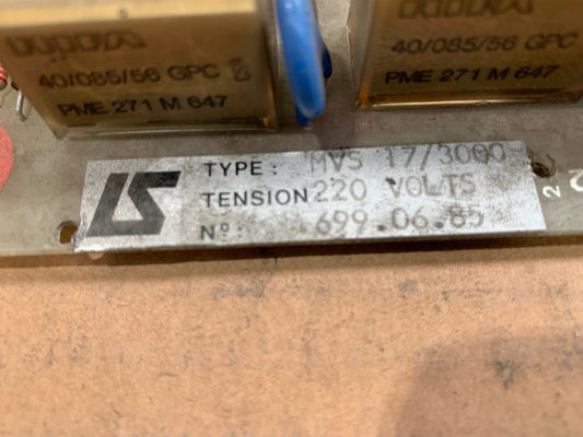 1pc x MVS 17/3000 CPU LEROY SOMER NC - KLR Automation