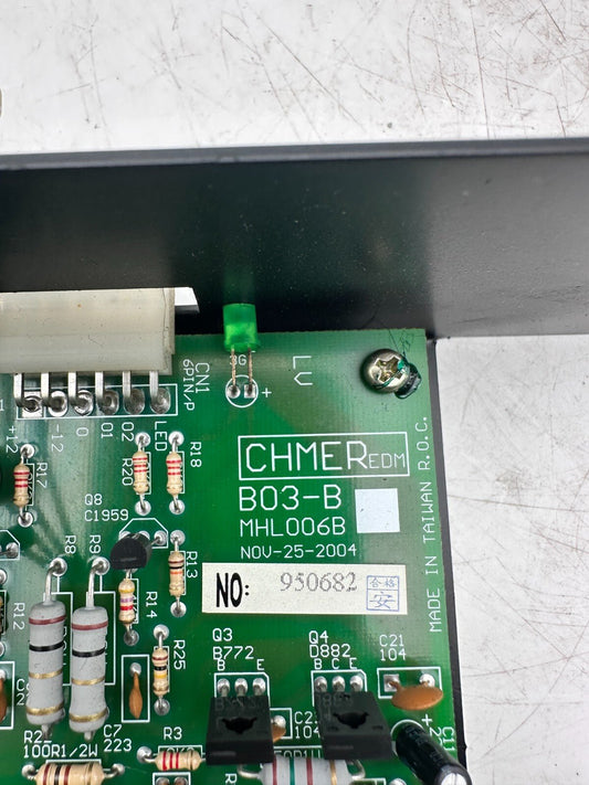 CHARMILLE CHMER EDM B03 - B MHL006B POWER CONTROL MODULE B - 04A - KLR Automation