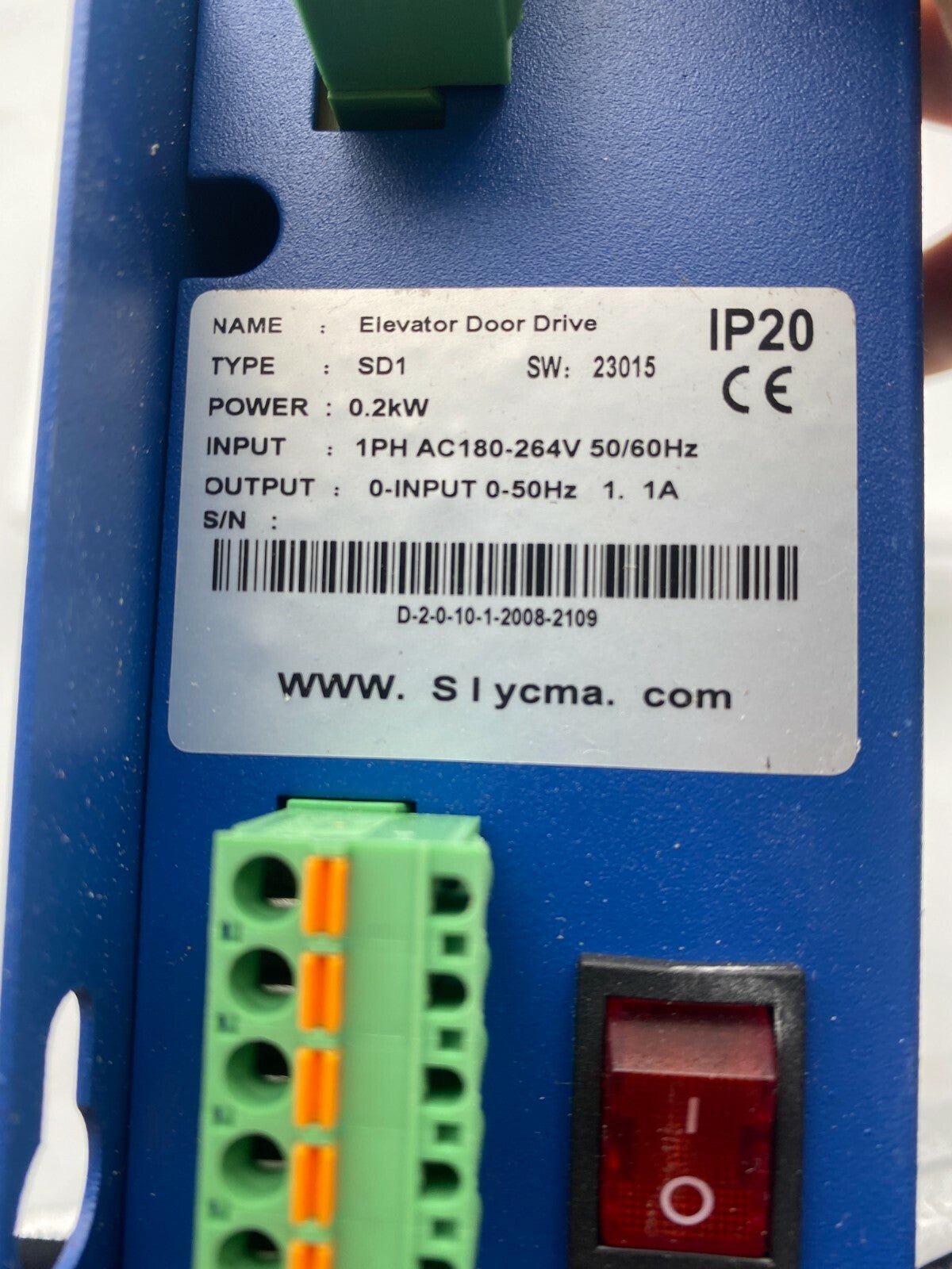 Sodimas Variateur VVVF SD01 opérateur SD20 BG201 - BS23E SD1 - KLR Automation