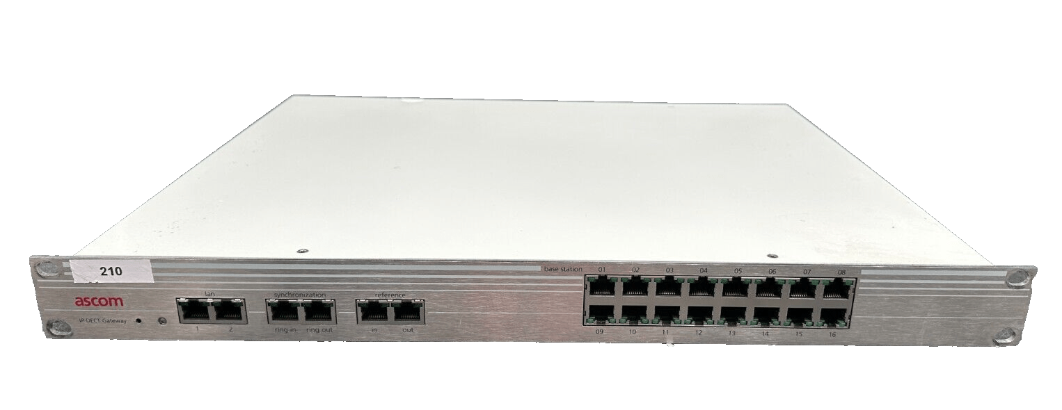 ASCOM IPBL1 - AA/4B2 IP DECT GATEWAY VAC/VDC 48VDC/6A/290W - KLR Automation