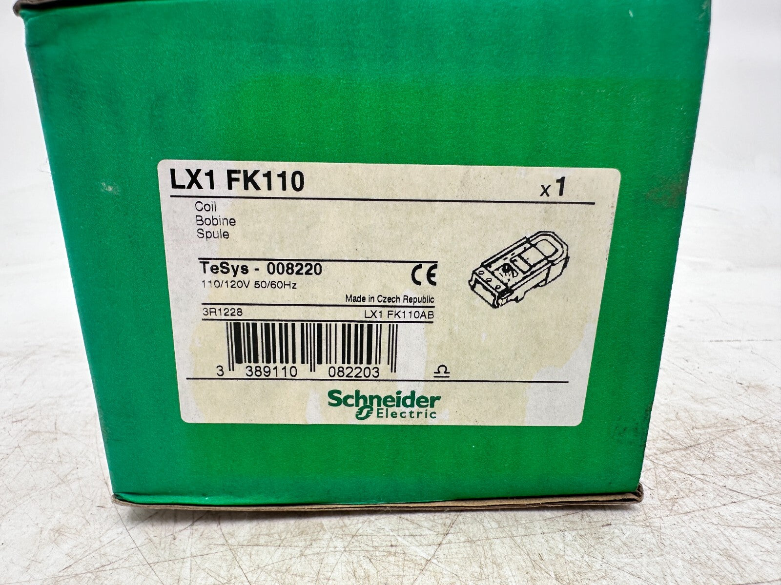 SCHNEIDER ELECTRIC LX1 FK110 BOBINE 110/120V 50/60Hz