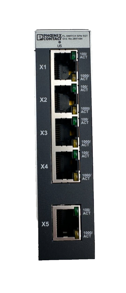 PHOENIX CONTACT 2891444 FL SWITCH SFN 5GT HW:15