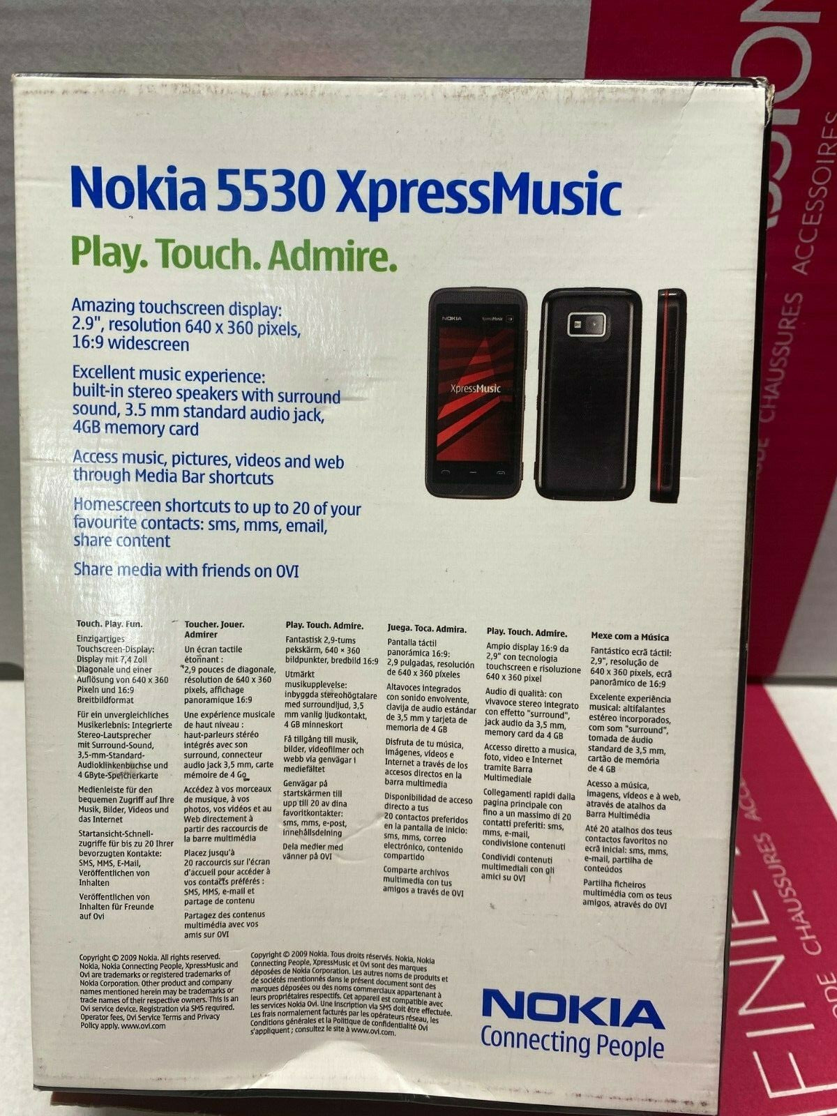 Nokia XpressMusic 5530 Mobile Phone Old Stock Rare collectors Mobile Phone Cell 