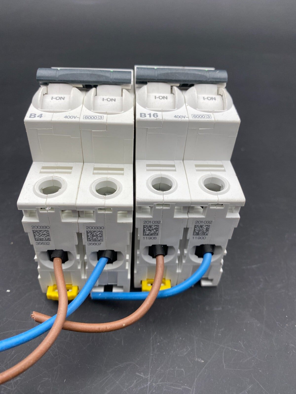 SET OF SCHNEIDER ELECTRIC IC60N 4A 32A 16A ID 63A D CLIC C20 + SCHROFF KTS 011