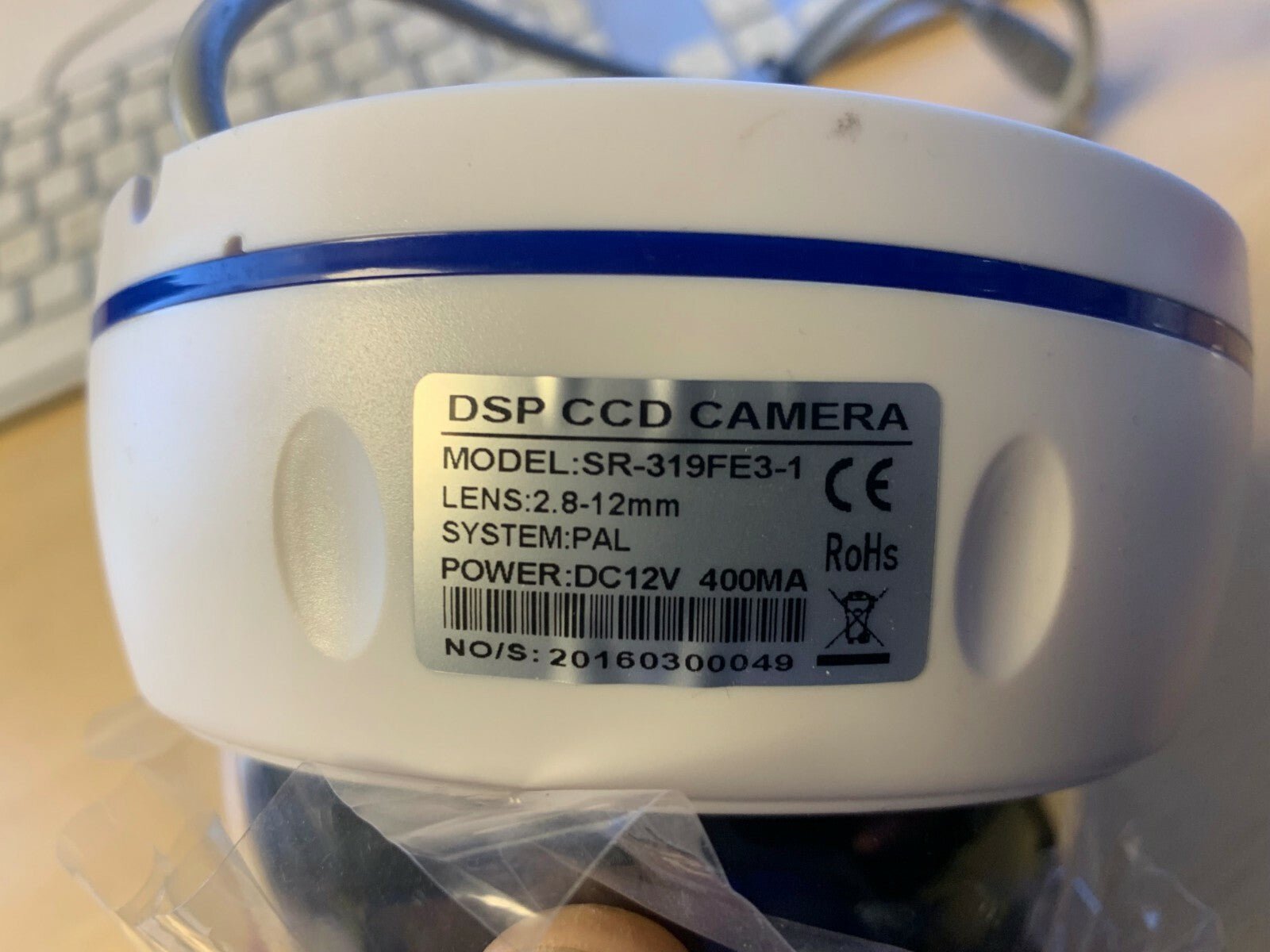 Dexlan SR - 319FE3 - 1 (51068) camera dome - KLR Automation
