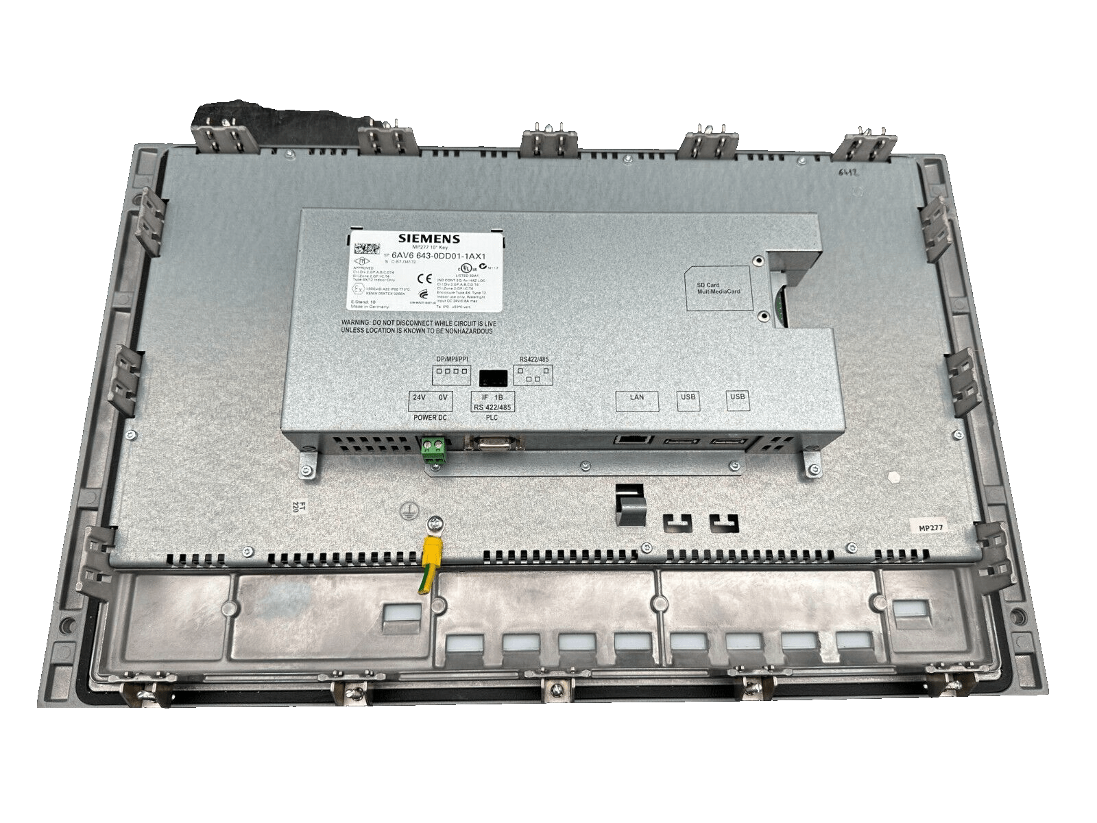 SIEMENS 6AV6643 - 0DD01 - 1AX1 SIMATIC MULTI PANEL 10" - KLR Automation