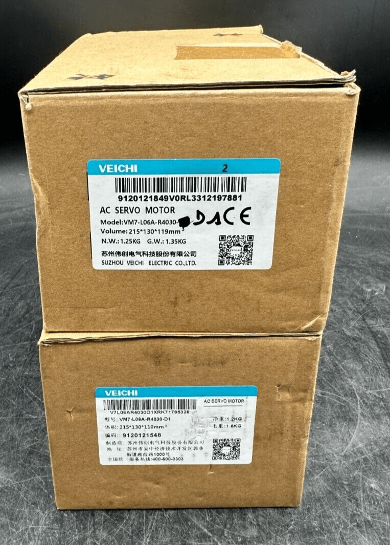 VEICHI VM7 - L06A - R4030 - D1 AC SERVO MOTOR x1pc - KLR Automation