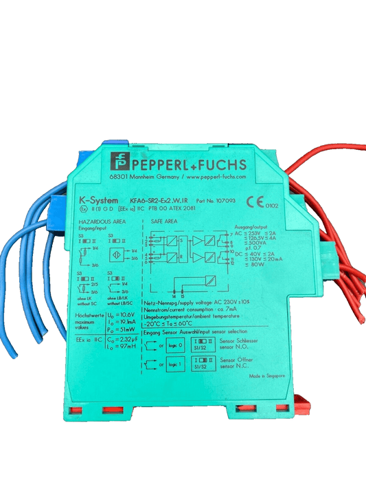 PEPPERL FUCHS KFA6 - SR2 - EX2.W.IR 107093 K - SYSTEM COMMUTATEUR D'AMPLIFICATEUR - KLR Automation