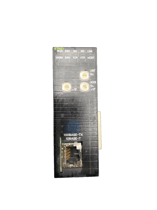 OMRON CJ1W - ETN21 ETHERNET UNIT x1pc - KLR Automation