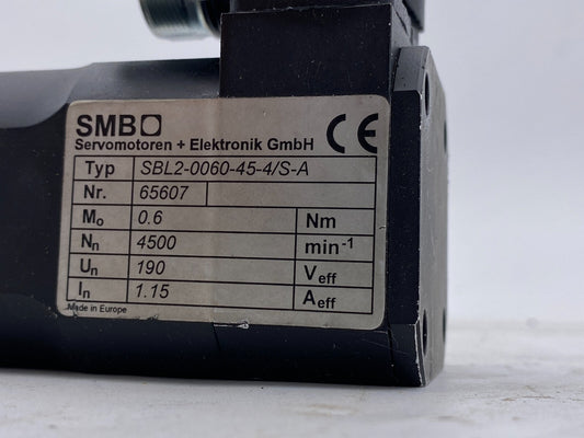 SERVOMOTOR SMB SBL2 - 0060 - 45 - 4/S - A - KLR Automation