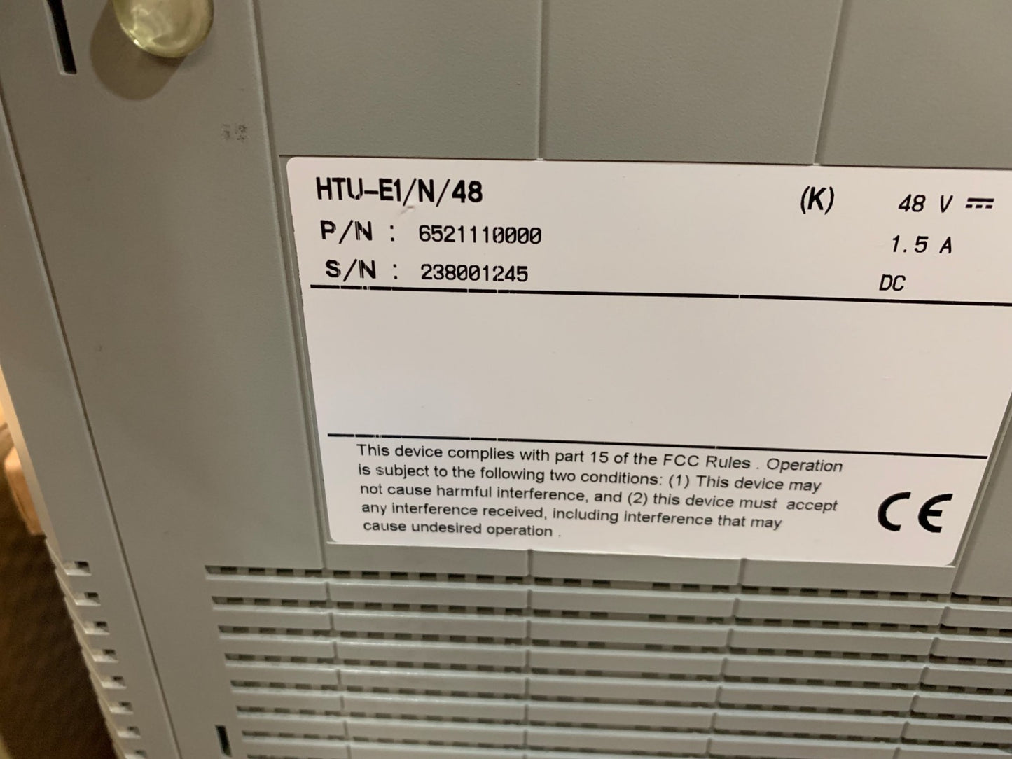 Modem Rad Htu E1