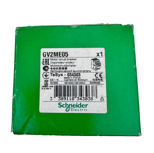 SCHNEIDER ELECTRIC GV2ME05 DISJONCTEUR MOTEUR
